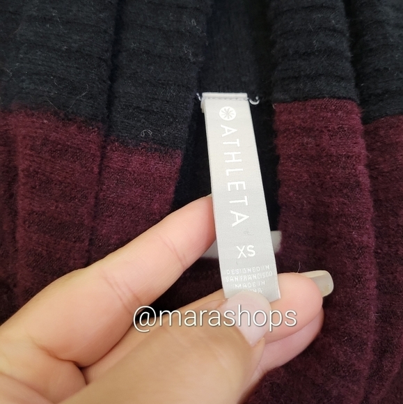Athleta Transit Tipped Turtleneck Sweater - Picture 4 of 7